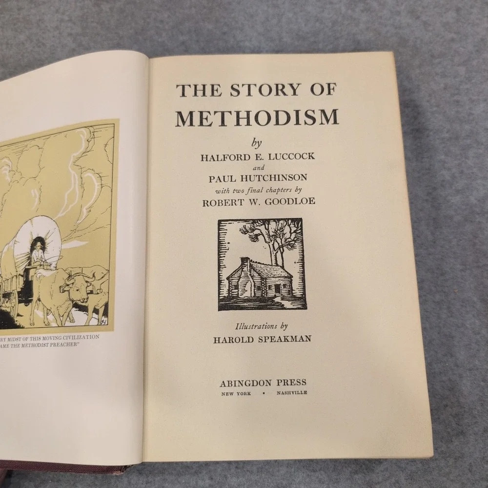 The Story of Methodism Halford E Luccock Paul Hutchinson Abingdon Press - Picture 4 of 5